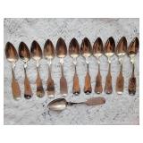 Pre Civil War D.A. Wells Spoons