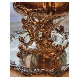Antique Silverplate Tilting Tea Kettle on a Stand