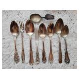Sterling Silver Spoon and Fork Collection ~ 164g