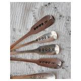 Old English and French Sterling Silver Spoons ~ 93g