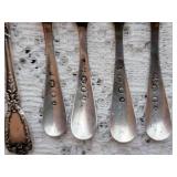 Old English and French Sterling Silver Spoons ~ 93g