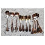 Old English and French Sterling Silver Spoons ~ 93g