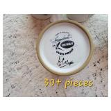 Denby Greenwheat Pattern Dinnerware Service