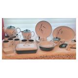 Denby Greenwheat Pattern Dinnerware Service