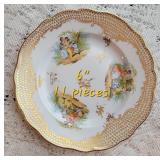 Antique Meissen 19th Century German Rococo Porcelain Plates ~ 11