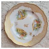 Antique Meissen 19th Century German Rococo Porcelain Plates ~ 11