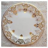 Cauldon Gold Gilt Rimmed Dinner Plates