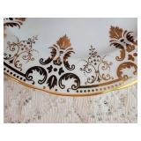 Cauldon Gold Gilt Rimmed Dinner Plates