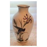Franklin Porcelain Meadowland Bird Vase by Basil Ede