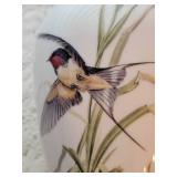 Franklin Porcelain Meadowland Bird Vase by Basil Ede