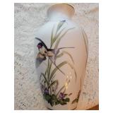 Franklin Porcelain Meadowland Bird Vase by Basil Ede