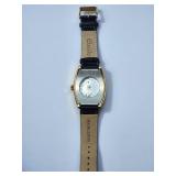 Vintage Eberle Men’s Double Dial Wristwatch with Display Cased Movement