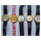 Character Themed Collectible Wristwatch Collection ~ Group A