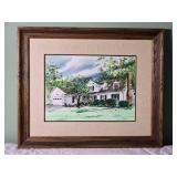 *SIGNED* Original Minneapolis Home Watercolor by Stacke 1983