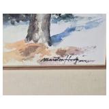 American Collegiate Fine Art Print - Marston Hodgin - Fisher Hall (Miami University)