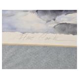 *SIGNED* Fine Art Watercolor Print - Elsie Cook - Snowy Bridge