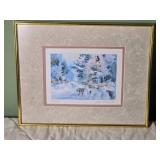 *SIGNED* Fine Art Naturalist Watercolor Print Pair - Joyce Kamikura - Just Beginning / Drifting