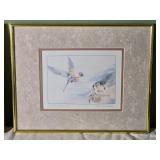 *SIGNED* Fine Art Naturalist Watercolor Print Pair - Joyce Kamikura - Just Beginning / Drifting
