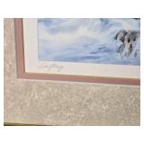 *SIGNED* Fine Art Naturalist Watercolor Print Pair - Joyce Kamikura - Just Beginning / Drifting
