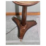 Traditional Floor Lamp with Built In Tray Table