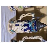 Collection of Decorative German Beer Steins