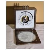 Antique American Bank Protection Co Time Clock