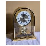 Seiko Brass Tone Quartz Anniversary Clock