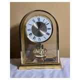 Seiko Brass Tone Quartz Anniversary Clock