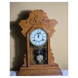 Antique Waterbury Gingerbread Mantel Clock