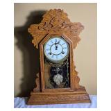 Antique Waterbury Gingerbread Mantel Clock