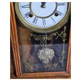 Antique Waterbury Gingerbread Mantel Clock