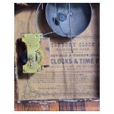 Antique Waterbury Walnut Wall Clock