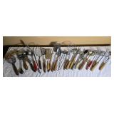 Vintage Kitchen Utensil and Potato Masher Collection