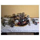 Large Vintage Hand Mixer and Kitchen Tool Collection