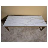 Modern Marble Top Cocktail Table