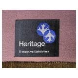 Heritage Upholstered Velvet Sofa