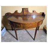 Antique Federal Style Inlaid Console Table