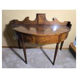 Antique Federal Style Inlaid Console Table