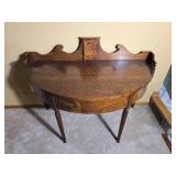 Antique Federal Style Inlaid Console Table