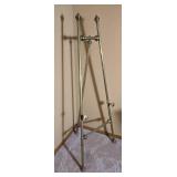 Brass Tone Adjustable Artist Easel