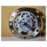 Modern Industrial Gear Wall Clock
