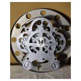 Modern Industrial Gear Wall Clock