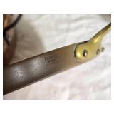 Vintage Copper Cookware and Brass Pan Collection