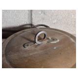 Vintage Copper Cookware and Brass Pan Collection