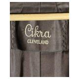 Vintage Cikra Cleveland Dark Mink Fur Coat with Shawl Collar