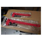 Titan Heavy-Duty Pipe Wrenches 24" & 14"