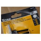 Titan 9-Piece Impact Triple Square Bit Socket Set