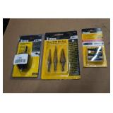 Titan Keyless Chuck Adapter/Step Drill Bit Set/Stubby Socket Adapter Sets