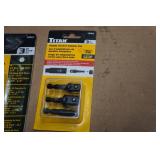Titan Keyless Chuck Adapter/Step Drill Bit Set/Stubby Socket Adapter Sets