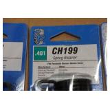Grey Pneumatic Spring Retainers - CH898, CH199 & .401 Shank Quick Change Retainer CH1003